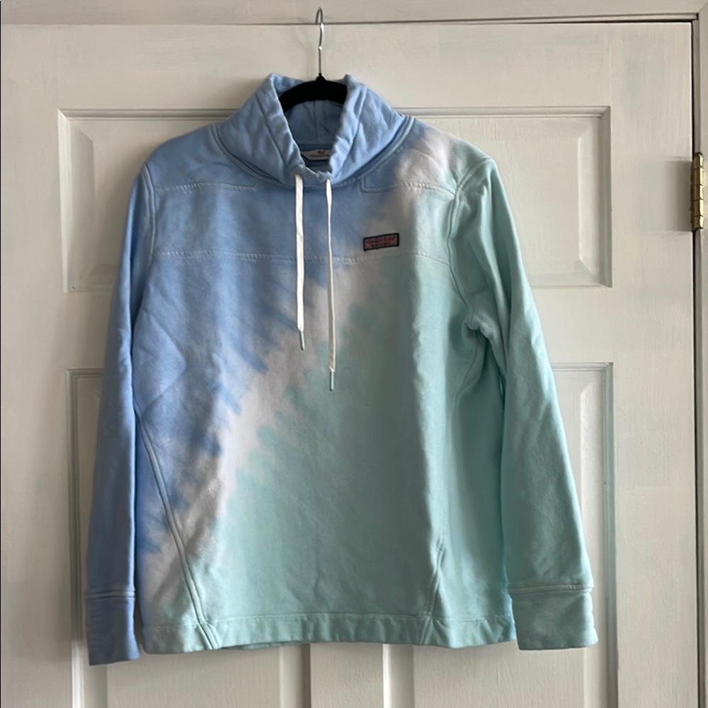 Vineyard Vines Blue and White Hoodie